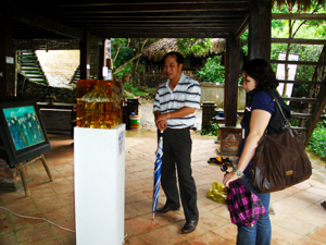 Camp international de création artistique à hoa binh